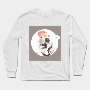 Valentine's card from Lev Long Sleeve T-Shirt